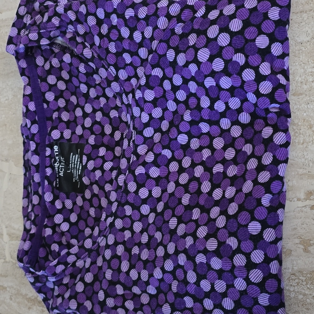 Log sleeve top by Liz Claiborne Active - lrg